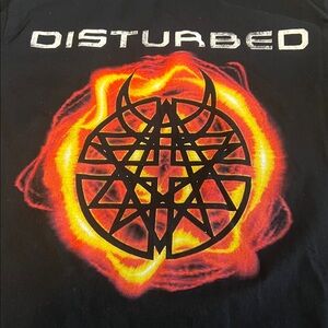 Disturbed 2023 Take Back Your Life Tour Graphic TShirt Black Size Small